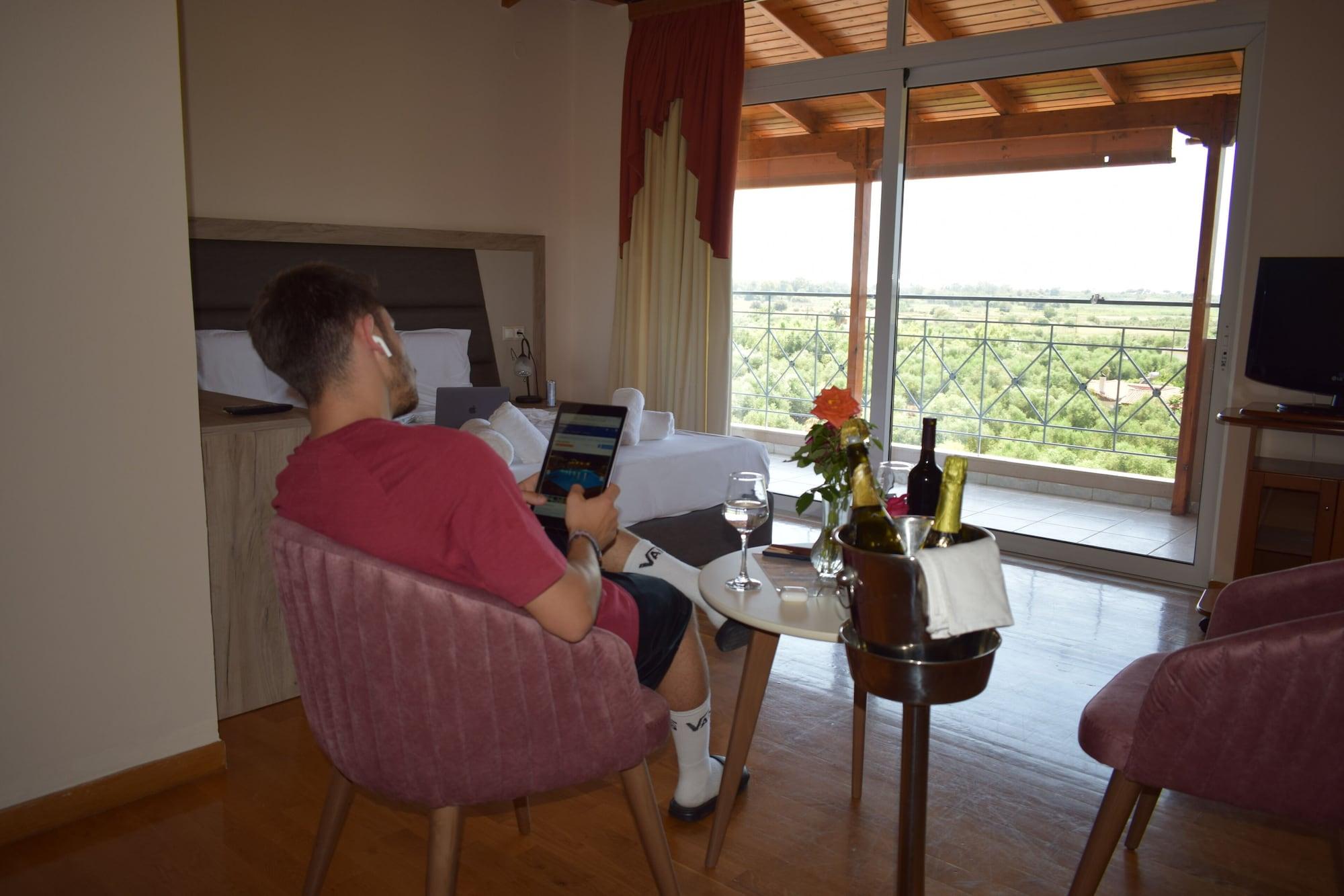 Kaiafas Lake Hotel Zacharo Ngoại thất bức ảnh